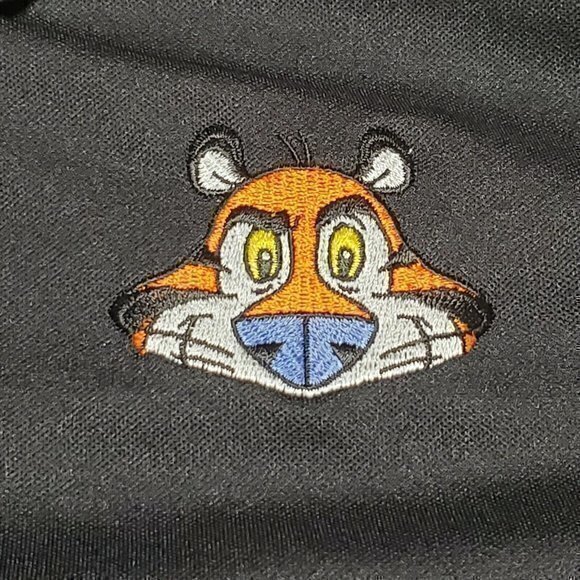 Tony The Tiger "Roar In‎ The Store" Mens Large Polyester Polo - Picture 2 of 5